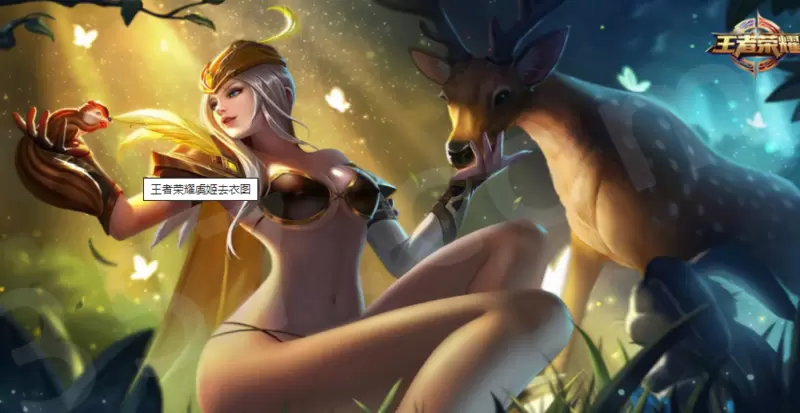 《王者荣耀》女英雄虞姬王者荣耀去掉所有服装高清图一览