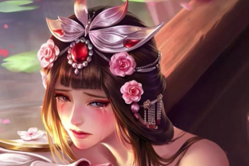 《王者荣耀》公孙离脸红流口水，公孙离脸上有白色液体图片