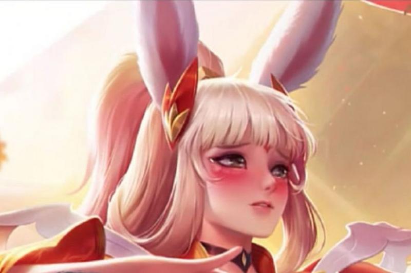 《王者荣耀》公孙离脸红流口水，公孙离脸上有白色液体图片