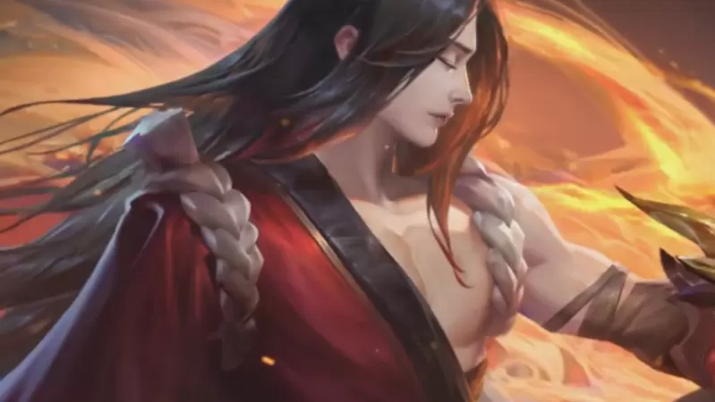 《王者荣耀》男英雄腹肌图片泳装下载