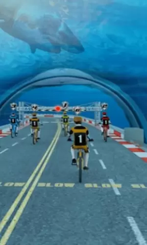 水下自行车竞赛