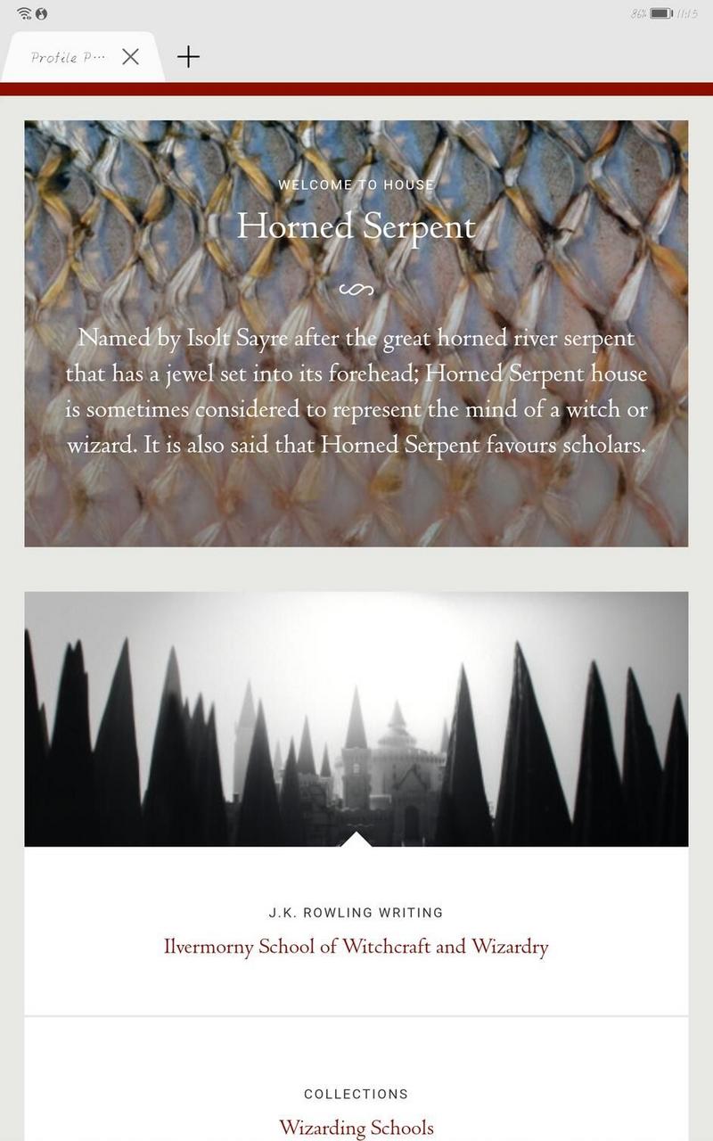 霍格沃茨分院测试