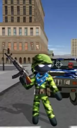 火柴人绳索英雄特种兵