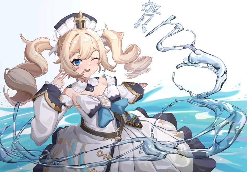 《原神》芭芭拉去内无遮挡高清图