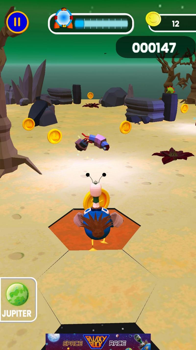 银河鸭太空奔跑手机版