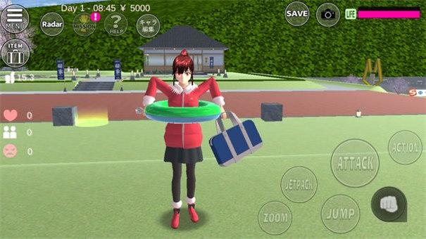 樱花校园模拟器2022高马尾