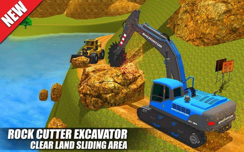 挖掘机城市建设模拟器