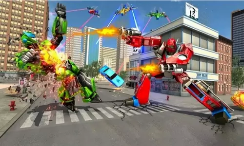 3D变形机器大战