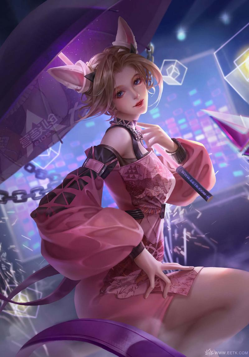 《王者荣耀》公孙离无限星赏官同人去掉小内无遮挡高清图