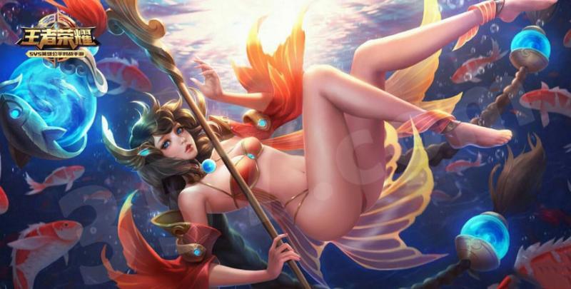 《王者荣耀》大乔沧海之曜去掉小内内高清图