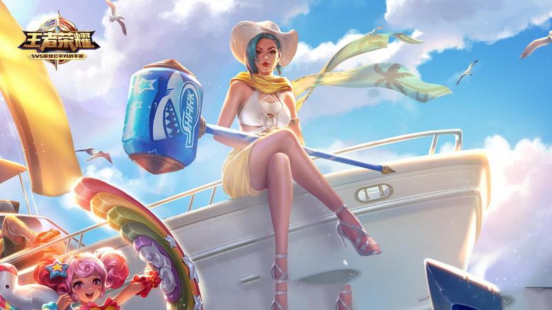 《王者荣耀》钟无艳去掉所有服装不遮挡图片