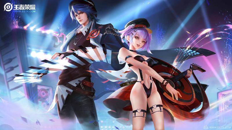 《王者荣耀》小乔音你心动去掉所有衣服无遮高清大图