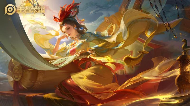 《王者荣耀》甄姬女儿国国王去掉所有衣服高清大图