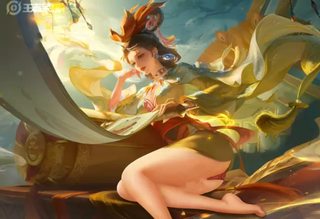 《王者荣耀》甄姬女儿国国王去掉所有衣服高清大图