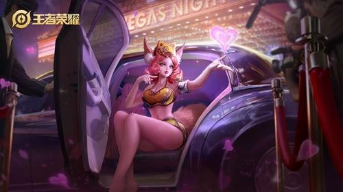 《王者荣耀》妲己去掉所有衣服魅惑腿图