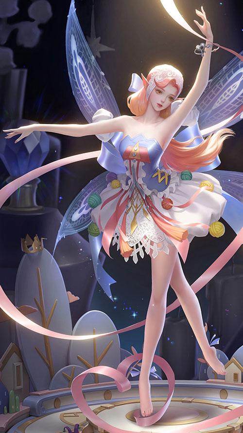 《王者荣耀》艾琳奇遇舞章去布料无遮挡大图