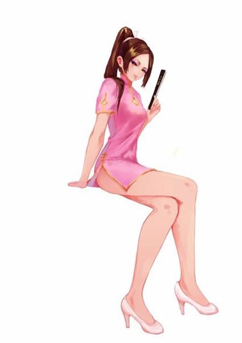 《王者荣耀》不知火舞旗袍去布料无遮挡大图