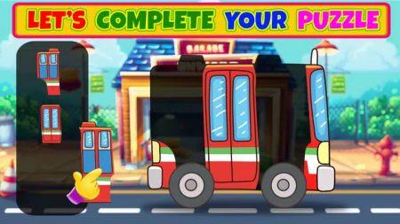 建造汽车驾驶工作Build Cars Driving Job Work Puzzle Games for Kids