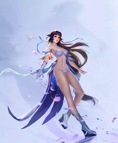 《王者荣耀》西施去掉小内无爱心H同人本子