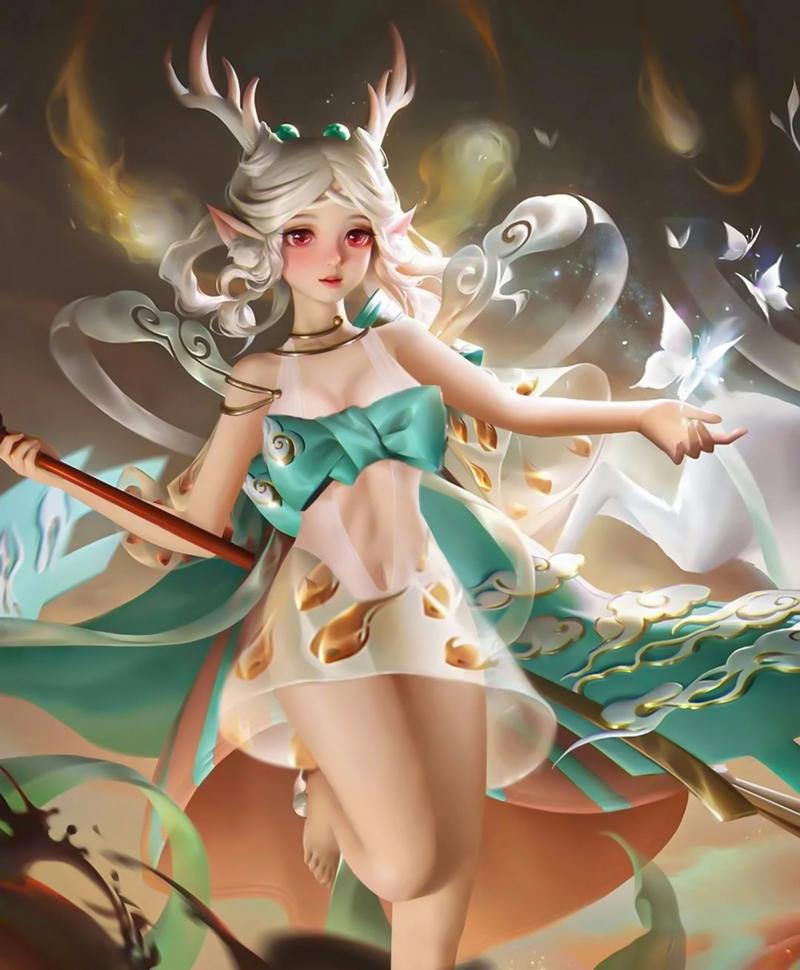 《王者荣耀》瑶嘴巴里含着铁球视频翻白眼图片