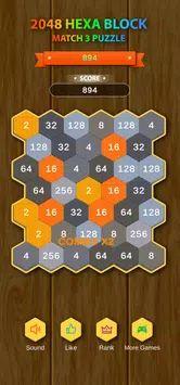 六边形块三消谜题Hexa Block Match 3 Puzzle