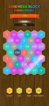 六边形块三消谜题Hexa Block Match 3 Puzzle