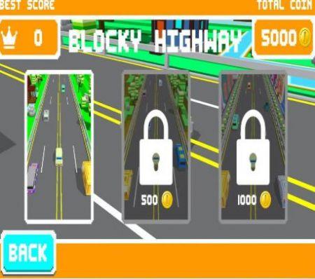 高速公路驾驶模拟器Blocky Highway