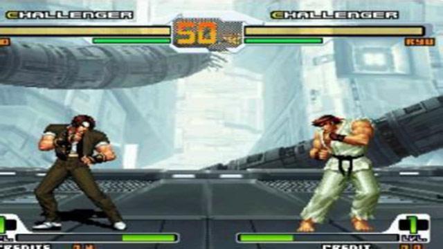 拳皇VS街霸出招简化版