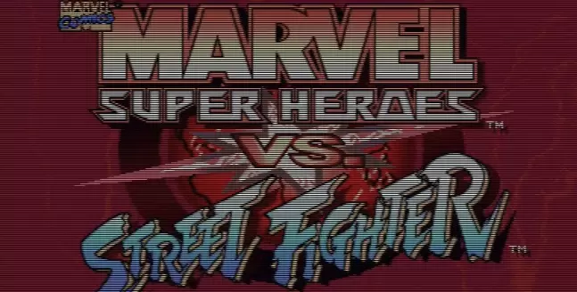 超级漫画英雄对街头霸王完整存档版