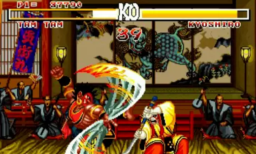 侍魂对月华剑士