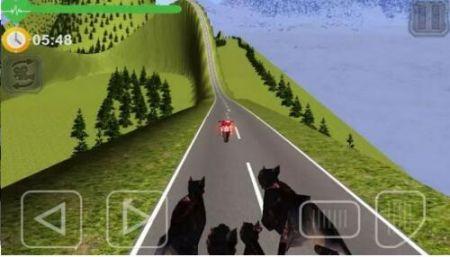 僵尸公路自行车司机