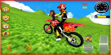 摩托车越野岛跳跃Motocross Island Jumping