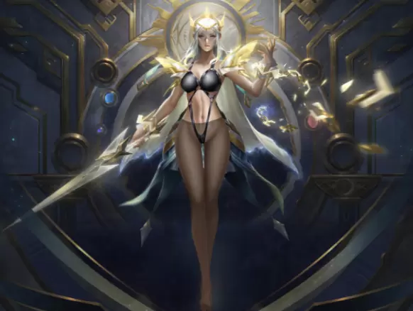 《王者荣耀》露娜启示之音去掉小内不遮挡高清大图