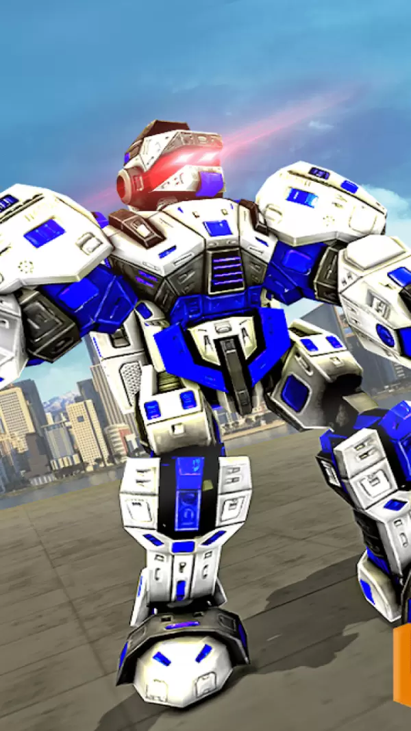 警车变形机器人