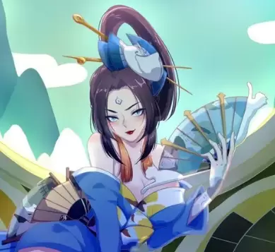 王者荣耀不知火舞魅语壁纸无爱心