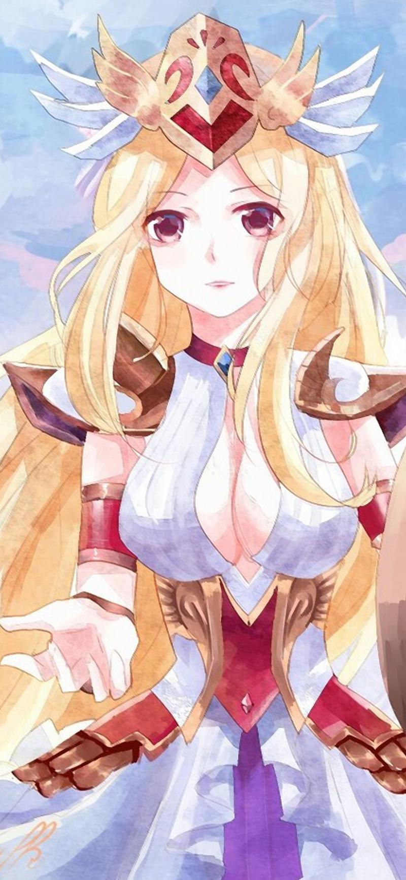 王者荣耀雅典娜战争女神高清版壁纸