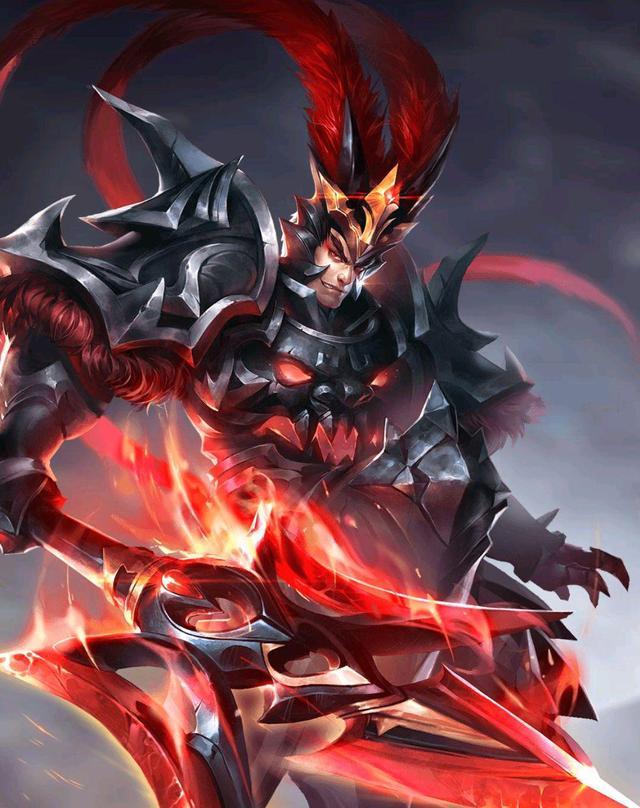 王者荣耀吕布同人图片全彩