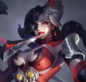 王者荣耀阿轲无爱心美图高清版