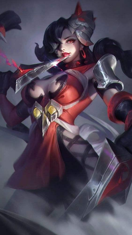 王者荣耀阿轲无爱心美图高清版