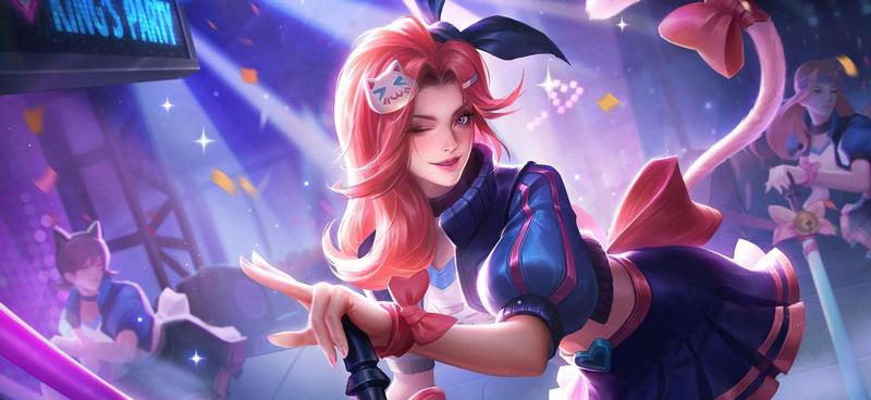 王者荣耀阿轲无爱心美图高清版