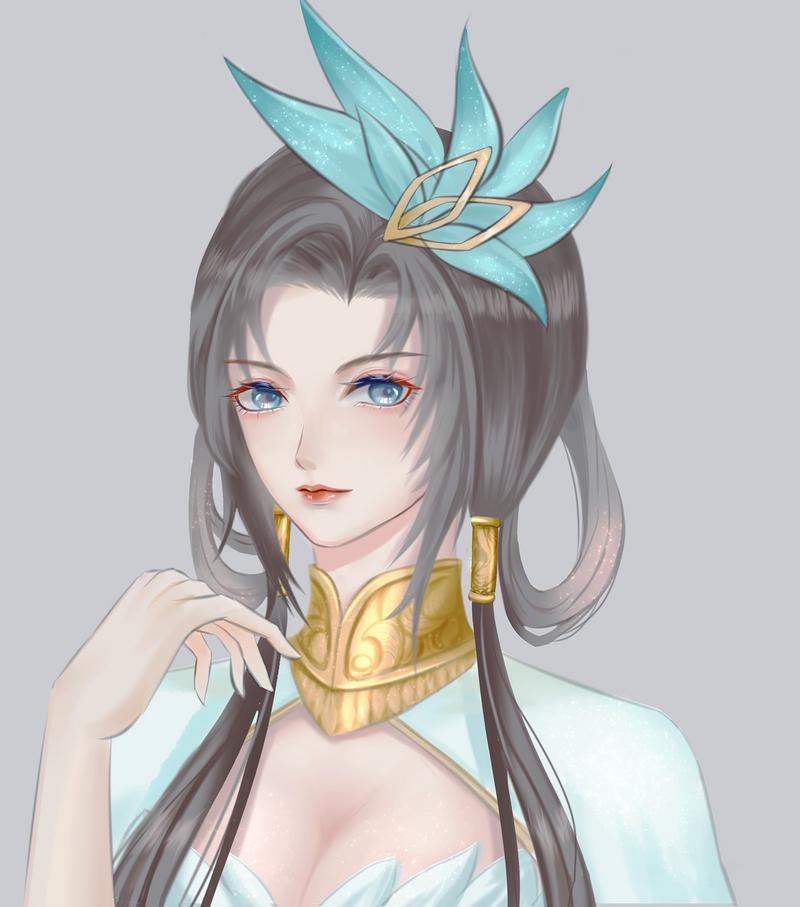 虞姬云霓雀翎去布料意图