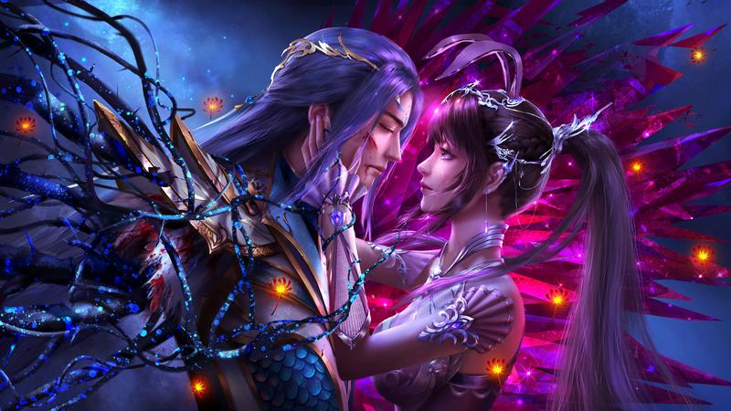 斗罗大陆小舞献祭的壁纸图片高清