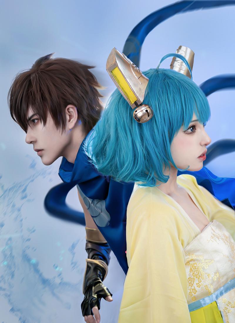 王者荣耀真人版澜和瑶cos图片