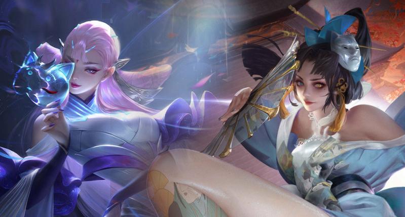 貂蝉不知火舞ps图