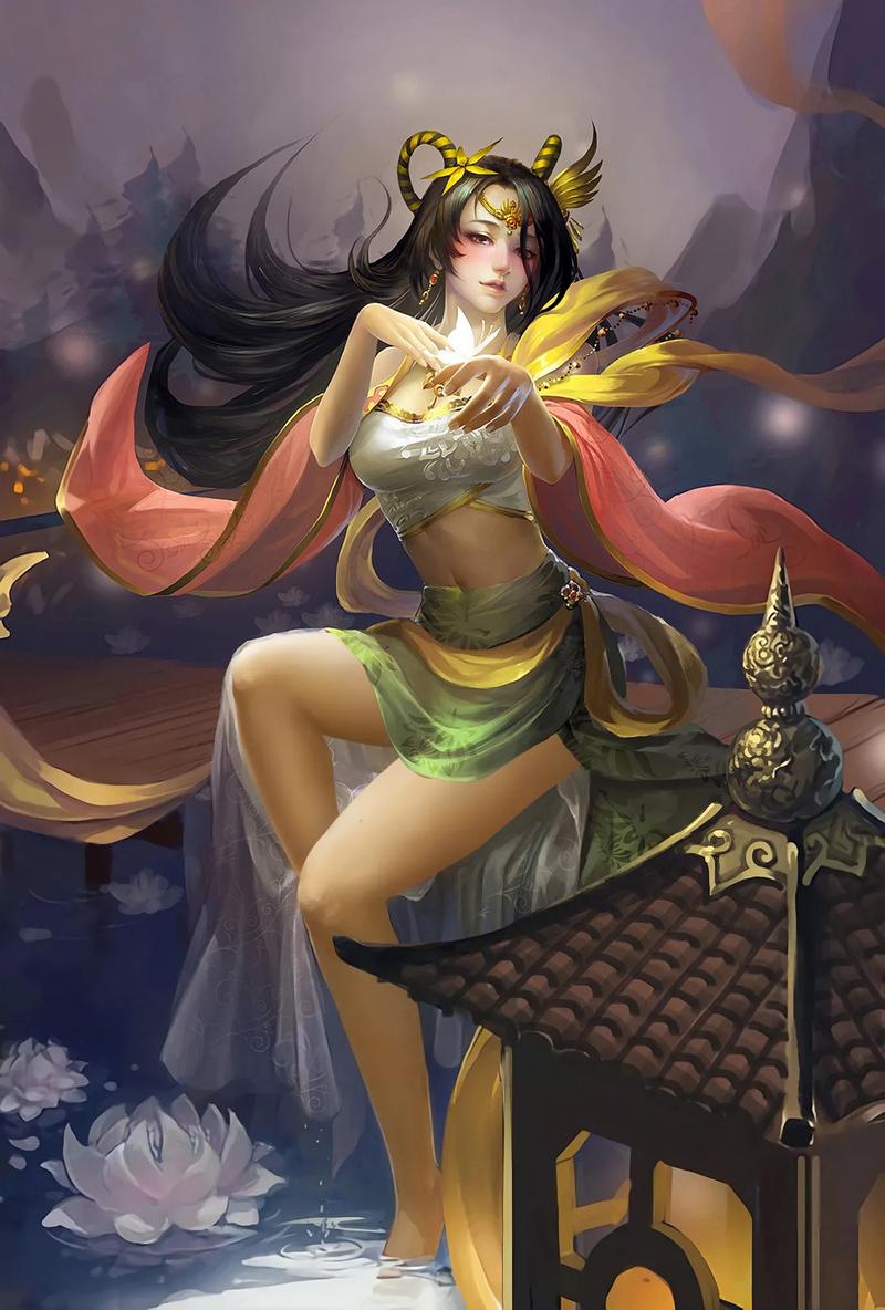 三国杀貂蝉美化图绅士