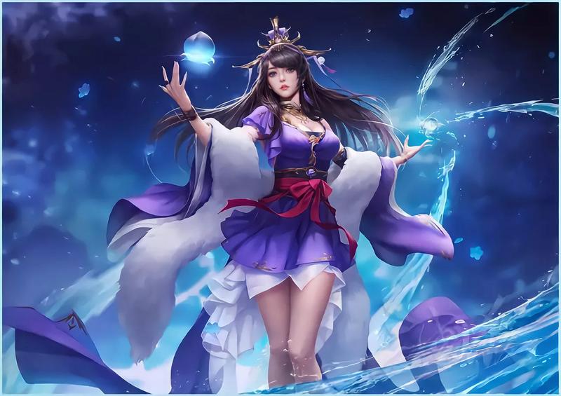 三国杀女将皮肤高清图片去布料甄姬