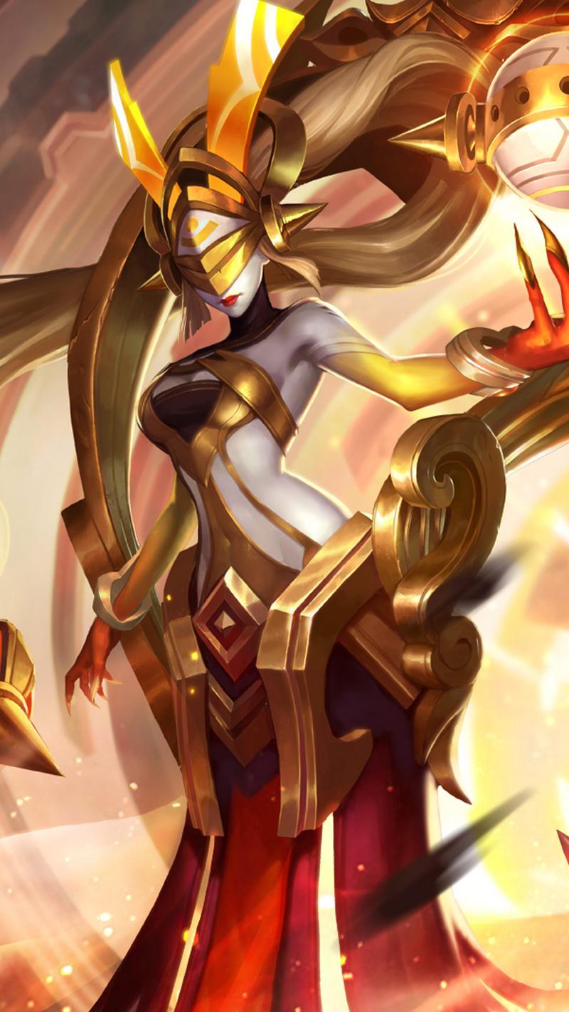 王者荣耀女娲的去布图片