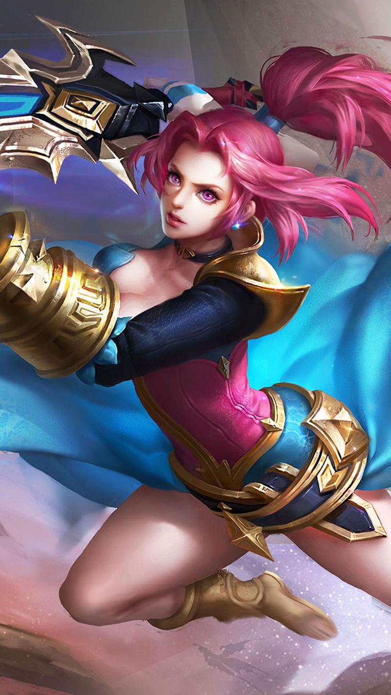 王者荣耀女英雄未改版前的照片花木兰剑舞者