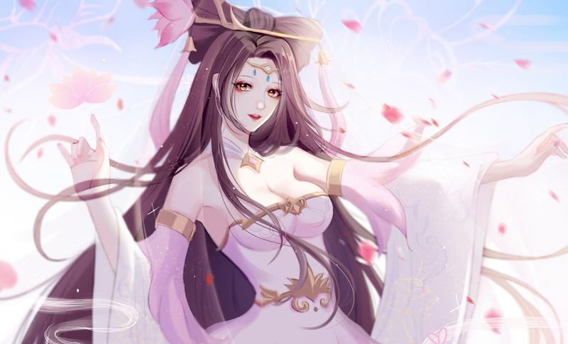 王者荣耀之美丽貂蝉同人插图