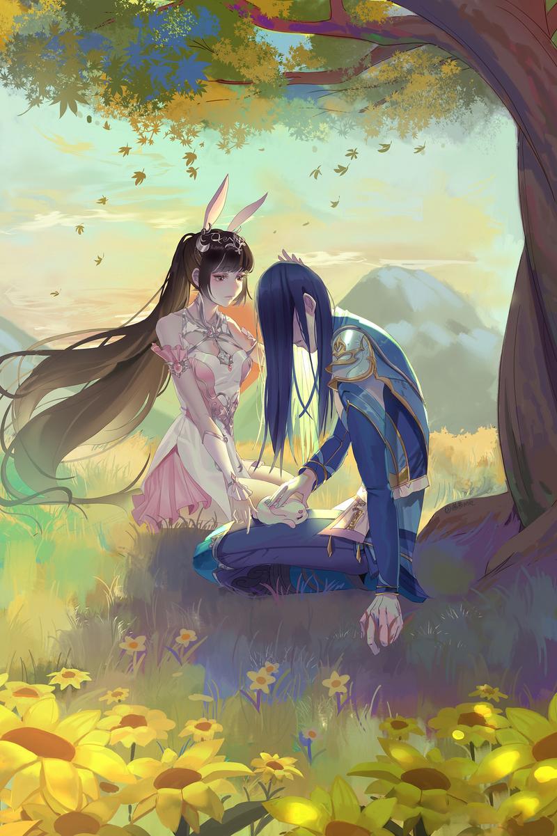 斗罗大陆三舞cp图片壁纸